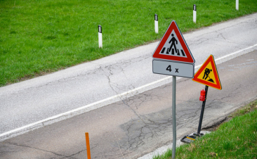 Cuatro precauciones para conducir por un tramo con obras