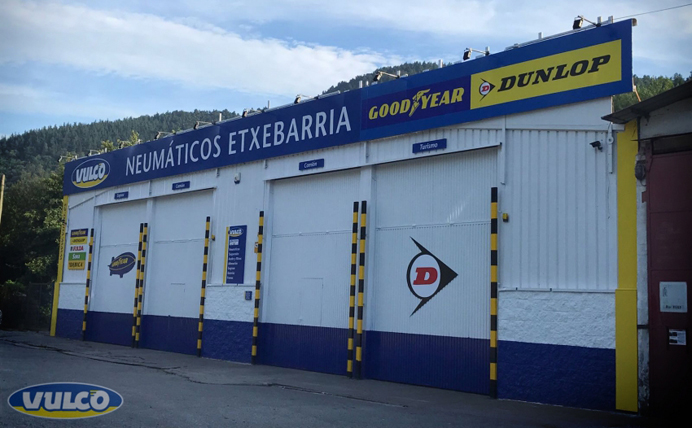 Neumáticos Etxeberria, nuevo taller Vulco en Euba (Vizcaya)