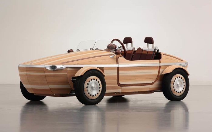 Toyota Setsuna, el coche de madera
